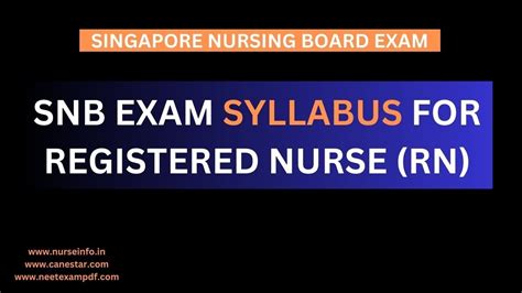snb exam dates 2024|Things You Need To Know About The Singapore Nursing Board .